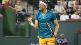 Григор Димитров пречупи Иснър за четвъртфинал в Индиън Уелс