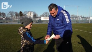 Меси от Украйна започна тренировки в школата на 