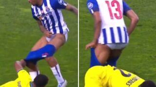 Голата истина: Звезда на Порто остана без шорти (ВИДЕО)