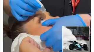 Тенис звезда пострада от болида на Фернандо Алонсо (ВИДЕО)