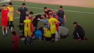 Разтърсващо: 17-годишен почина на терена (ВИДЕО)