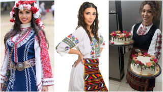 Известните българки с красиви народни носии на 3 март (СНИМКИ)