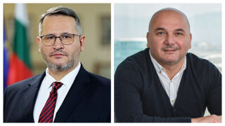 Снимка: Иван Христанов и Любомир Дацов - гости в "Лице в лице"