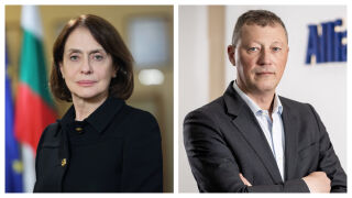 Снимка: Надежда Нейнски и Владислав Русев - гости в "Лице в лице"