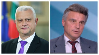 Снимка: Емил Дечев и проф. Иво Христов - гости в "Лице в лице"