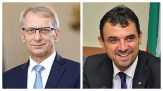 Снимка: Николай Денков и Явор Хайтов - гости в "Лице в лице"