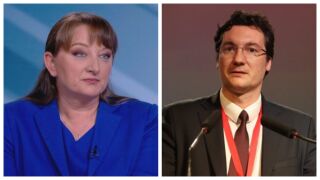 Снимка: Деница Сачева и Крум Зарков - гости в "Лице в лице"