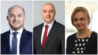 Снимка: Георги Георгиев, Атанас Славов и Поли Карастоянова - гости в "Лице в лице"