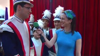 Зад сцената на четвъртия полуфинал с Marching Band