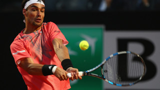 Фабио Фонини чака Григор в Рим