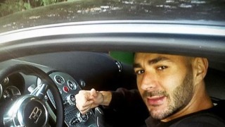 Хванаха Бензема да кара без книжка