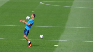 Кристиано Роналдо отново тренира на пълни обороти