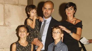 Жената и дъщерите на Гуардиола били в 