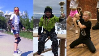 Андреа - танцуващата върху снега (ВИДЕО)