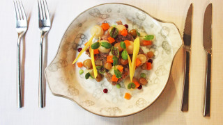 Ресторант "Темперо" - перли от козе сирене, терин с пюре от земна ябълка и други впечатления