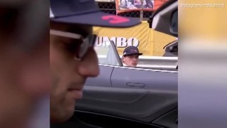 Пилоти от Формула 1 потрошиха каравани (ВИДЕО)