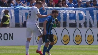 Ибрахимович нашамари съперник заради леко настъпване (ВИДЕО)