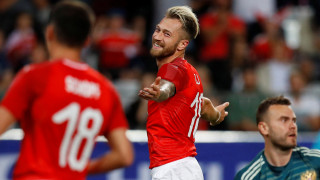 Русия падна от Австрия пред погледа на Моуриньо (ВИДЕО)