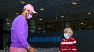 На 95 Мануела осъществи мечтата си - срещна Надал в Мадрид