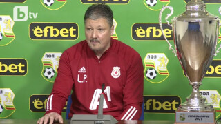 Любо Пенев: За времето, в което работя с отбора, повече не мога да искам