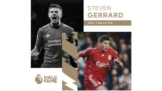 Приеха и Стивън Джерард в Залата на славата на английския футбол