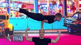 Невероятна спортна акробатика от Данаил и Мартин