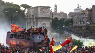 Рим приветства героите от Лигата на конференциите