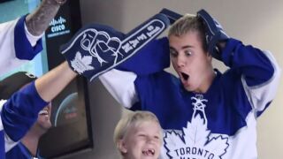 Джъстин Бийбър и канадската прокоба за купа 