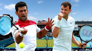 Макар и на тренировка: Гришо пак победи Ноле (ВИДЕО)