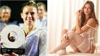 Камила Джорджи смени корта с модния подиум (ГАЛЕРИЯ)