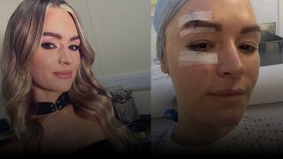 Полилей нокаутира красавица преди Фюри - Усик. Сряза ѝ окото (СНИМКИ)