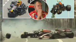 Ужас в Монако: Болид от Ф1 разкъсан на парчета (СНИМКИ)