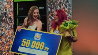 Анна спечели "Живот на кантар" и наградата от 50 000 лева (СНИМКИ + ВИДЕО)