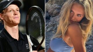 Яник Синер целува бившата на Шумахер