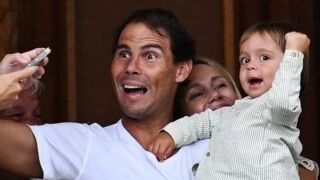 Най-сладкото видео в интернет: Надал-младши и 69 титли от Големия шлем