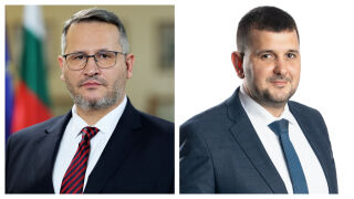 Снимка: Иван Христанов и Йордан Иванов - гости в "Лице в лице"