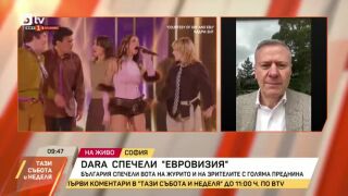 Снимка: Евтим Милошев след "Евровизия"