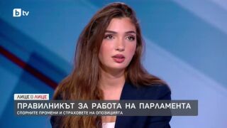 Снимка: Анна Бодакова за бюджета за култура и правилника за работа на парламента