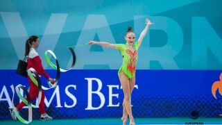 България с отборна титла на Европейското първенство по художествена гимнастика 