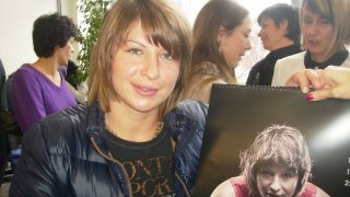 Станка Златева се снима за календар