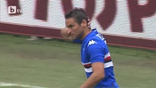 Сампдория стъжни деня на Фиорентина (ВИДЕО)