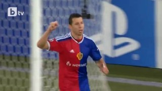 Базел безапелационно напред с 4:0 над Лудогорец (ВИДЕО)