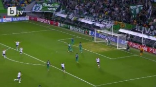 Шалке повеждат с 1:0 на Спортинг (ВИДЕО)