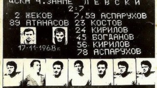 46 години от легендарната победа на Левски със 7:2 над ЦСКА