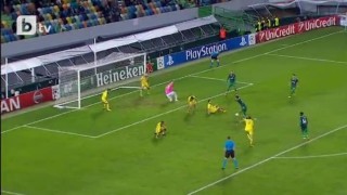 Спортинг вече водят с 2:0 на Марибор (ВИДЕО)