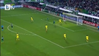 Спортинг вкарват за 3:1 срещу Марибор (ВИДЕО)