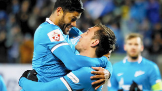 Зенит остава перфектен в Шампионска лига (ВИДЕО)