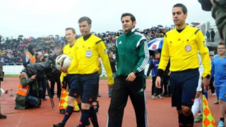 Съдийска бригада от Швейцария ще ръководи мача с Беларус