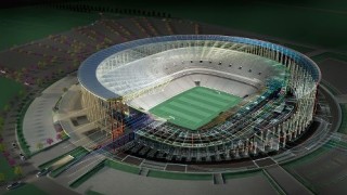 Новият стадион на 