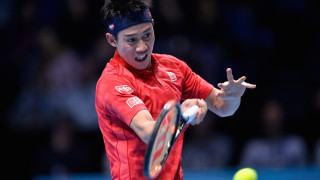 Кей Нишикори загуби от Чилич, но се класира за полуфиналите в Лондон